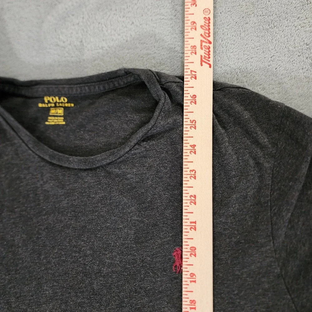 Polo Ralph Lauren T Shirt Men's Size Medium Dark‎ Gray Short Sleeve